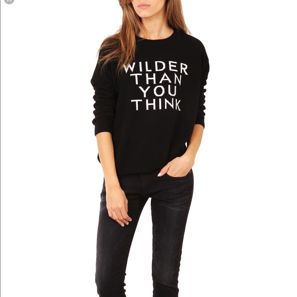 EACH X OTHER | Wilder Than You Think Sweater Sz M
